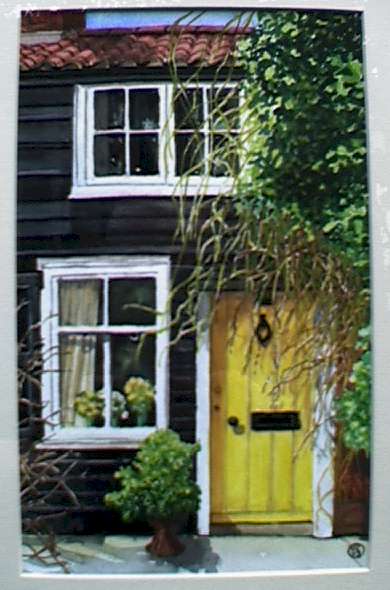 Yellow Door by Avril Sleeman