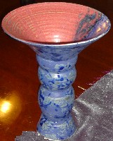 Blue Pink Vase