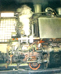 Saxon Steam on Shed